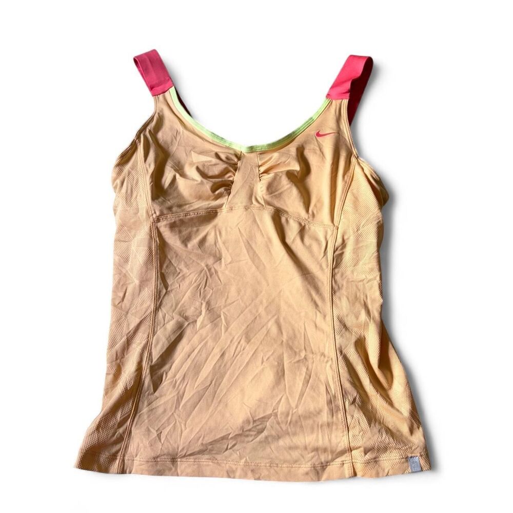 Nike Women's Orange and Pink Vest